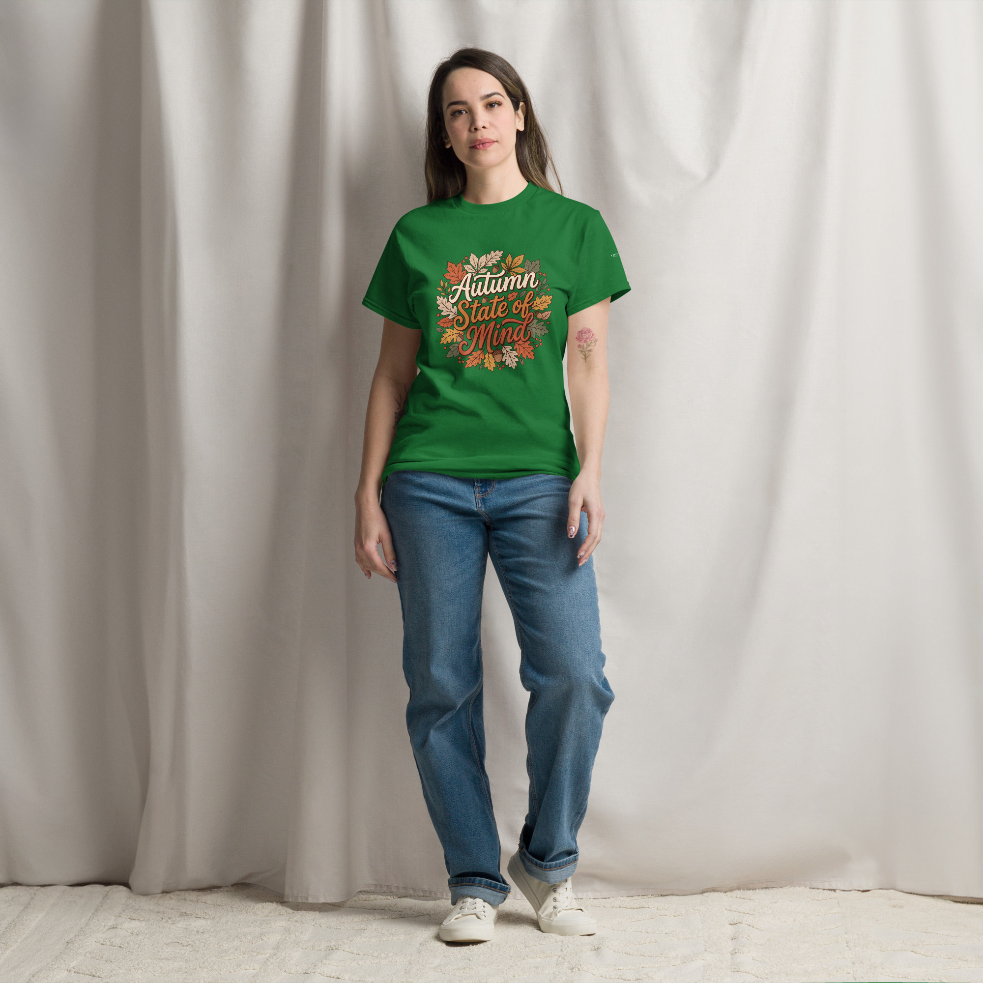 unisex-classic-tee-turf-green-front-6a8b6188a031c.jpg