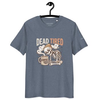 Dead Tired Skeleton Coffee T-Shirt