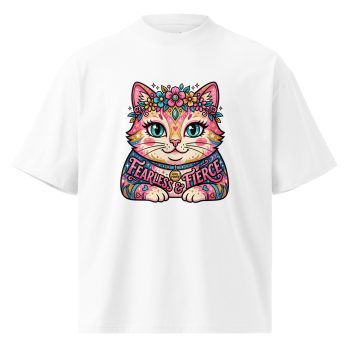 Fearless & Fierce – Girl Power Graphic Tee